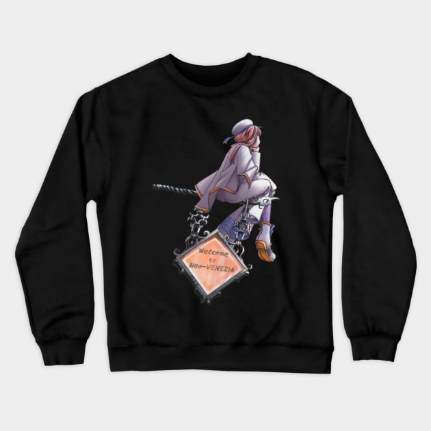 Aria Akari Crewneck Sweatshirt by KokoroPopShop